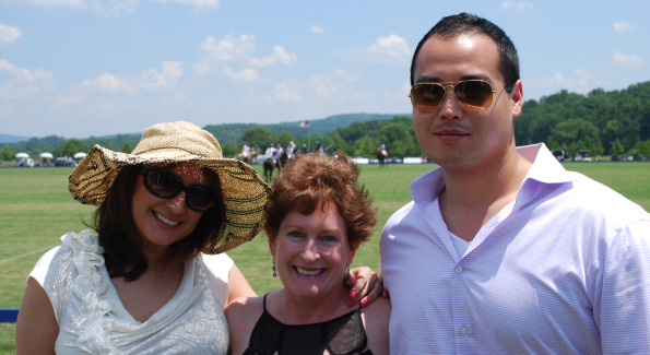 Tina Nader, Carol Kennedy, and Chris Ahn. Photo by Roshan Farazad