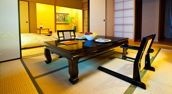 The Sakura Room, one of two Japanese styled rooms at Villa 32. (Photo Anychi Wei)