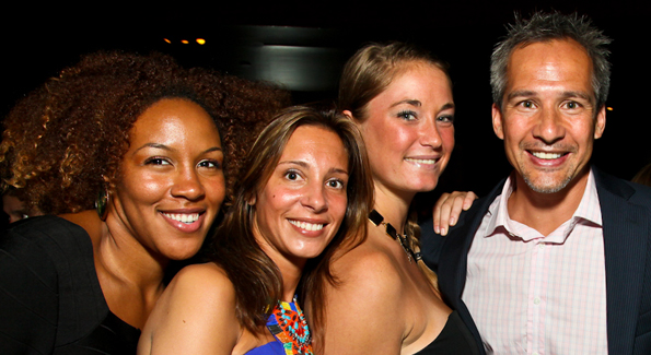 Photo by Tony Powell. Krystal Ugo, Betsy Lee Cullen, Heather Halsey, Winston Bao Lord. The Real Housewives of DC Premiere Afterparty. Buddha Bar. August 5, 2010.jpg