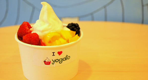 Frozen Yogurt from Yogato