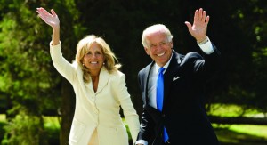 Jill and Joe Biden.