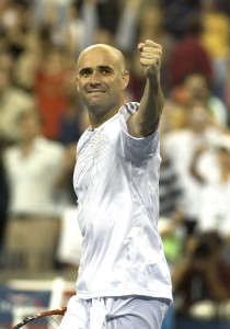 Andre Agassi. Photo by CameraWork USA. 