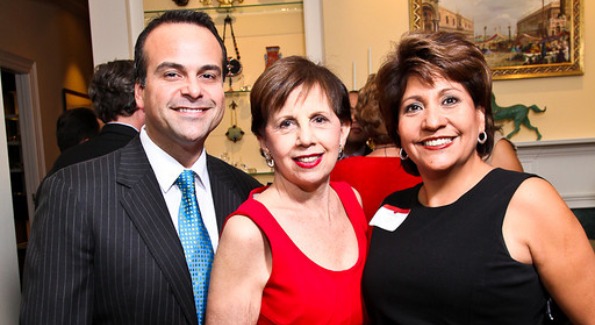  Jorge A. Plasencia, NCLR Board Member and Chairman and CEO República; Adrienne Arsht; and Janet Murguía, President and CEO, NCLR. Photo by Tony Powell.