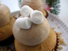 Frosting's mini-marshmallow topped Sweetie Pie cupcake.