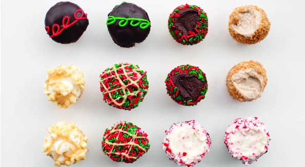 CRUMBS Bake Shop showcases their collection of holiday favorites.