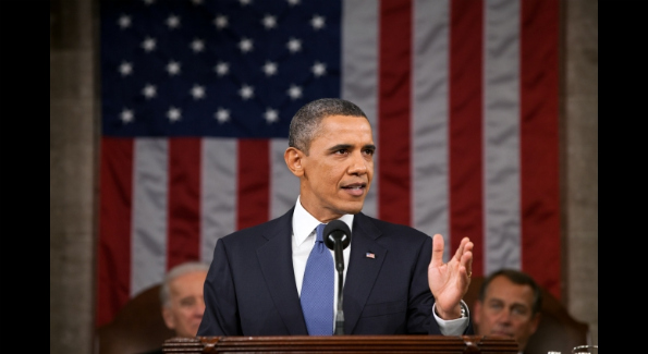 President Barack Obama delivers his State of the Union address in the House Chamber at the U.S. Capitol in Washington, D.C., Jan. 25, 2011. Official White House Photo by Pete Souza.