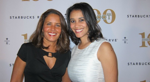 Suzanne Malveaux (News anchor, CNN) and Donna Byrd (Publisher, The Root). (Photo by)