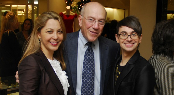 Katherine Vernot-Jonas,Kurt Newman ,Christian Siriano, December 4, 2011, Saks Jandel Fashion Show Benefiting Children's Nationa