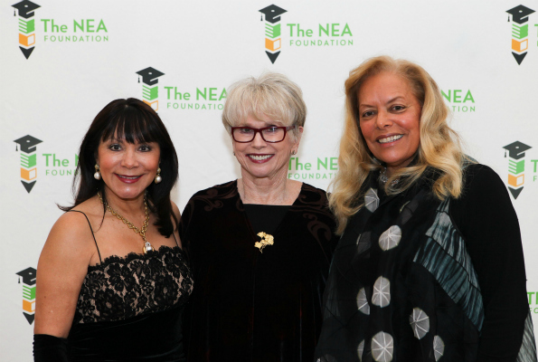 L to R-Elizabeth Oliver-Farrow, Jeannie Oakes, Harriet Sanford
