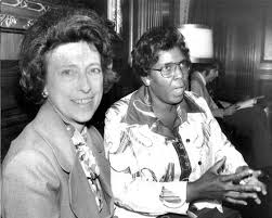 Congresswoman Lindy Boggs and Congresswoman Barbara Jordan worked diligently in Congress to pursue the interests of women and minorities. (Photo courtesy National Archives)