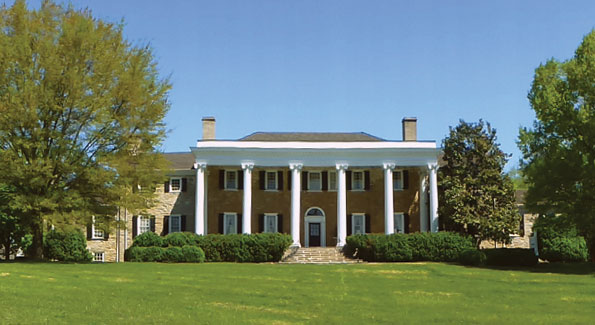 A panoramic view of historic “Carter Hall,” once the home of Robert “King” Carter, the richest man in colonial America (Courtesy of Project Hope)