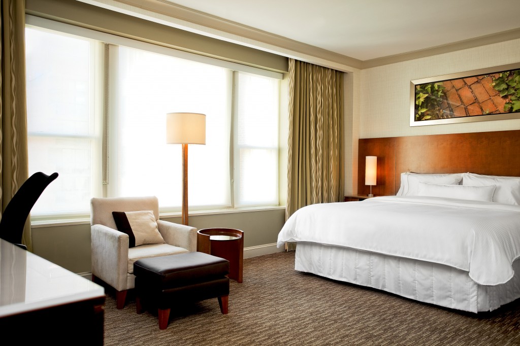 The Deluxe King is one of the room categories at the Westin Georgetown. Courtesy photo.