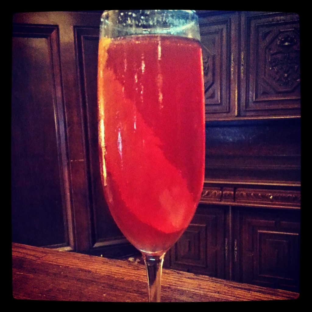The Seelbach Hotel's namesake cocktail is a bubbly-based sip. Photo courtesy Kelly Magyarics.
