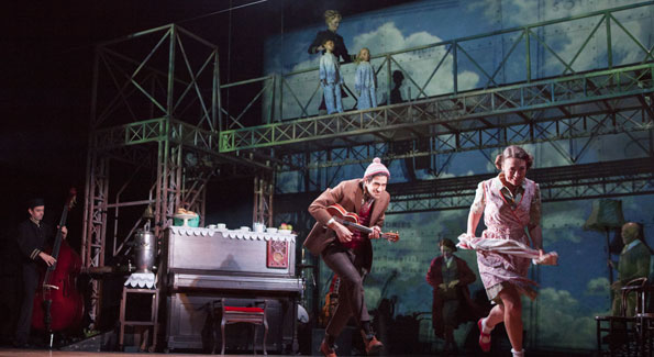The cast in Kneehigh’s U.S. tour of 'Brief Encounter.' (Photo by Jim Cox)