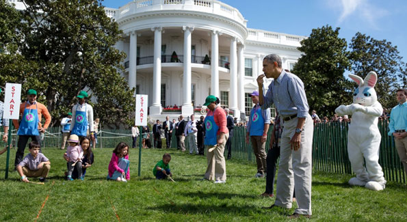 The 136th White House Easter Egg Roll (Photo by Pete Souza)