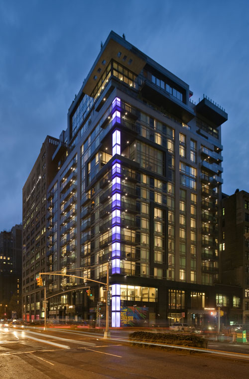The Gansevoort Park Avenue is located in the heart of the NoMad district.