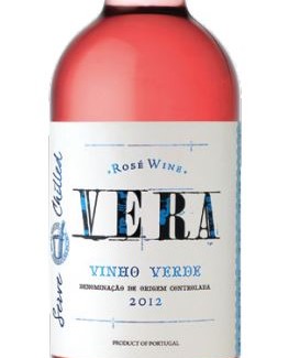 Vera Vinho Verde Rosé is spritzy and fun. Photo courtesy Vera Vinho Verde.