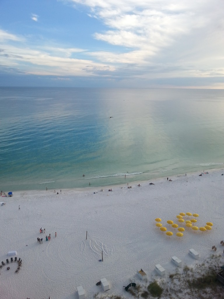 Two sandbars are responsible for the blue and green water around Destin. Photo courtesy Kelly Magyarics.
