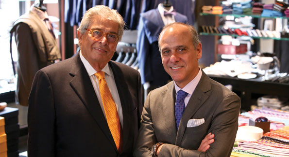 Ike Behar and Lawrence Behar at their Georgetown store (Photo by Cecilie Olaussen)