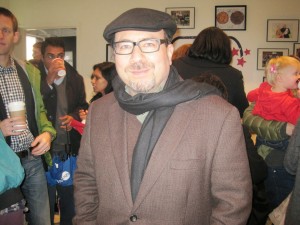 Craig Newmark, founder of Craigslist, was there on his birthday. 