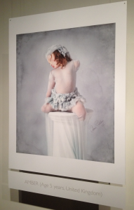 Portrait of Amber, age five by Anne Geddes. (Photo by Erica Moody)