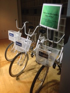 Jopo bikes at the Embassy of Finland (Photo by Erica Moody)