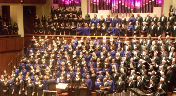 The choirs of Choral Arts and Washington Performing Arts continue the tradition of honoring Martin Luther King, Jr. through meaningful song. (Photo Credit: Patrick D. McCoy)