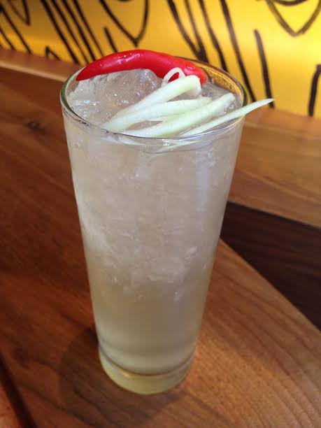 The Som Tum Sling at Soi 38 is a tongue tingling tipple. Photo courtesy Soi 38.
