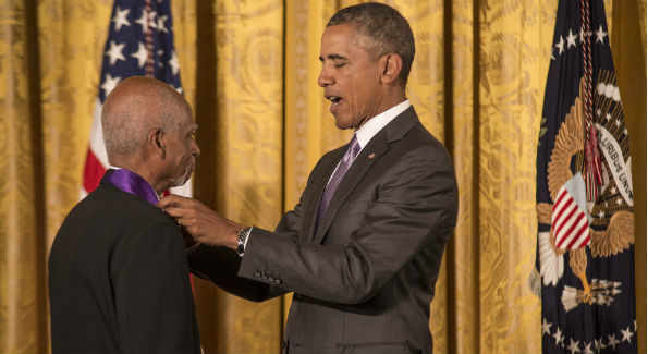 President Obama bestow upon legendary tenor George Shirley the National Medal of Arts in the special ceremony held in the East Room. (Photo Credit: Kadesh DuBose/KmBd Studios™