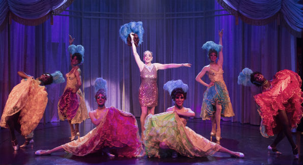 "La Cage aux Folles" is now playing at Signature Theatre through July 10, 2016. Photo by Christopher Mueller. 