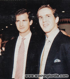 Crown Prince Felipe of Spain and Prince Pavlos of Greece at Milano, 1995