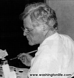 Senator Ted Kennedy at the Washington Artworks Benefit, 1992