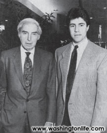 Ernest and Peter Marx at Saks  Jandel Holiday Brunch, 1993