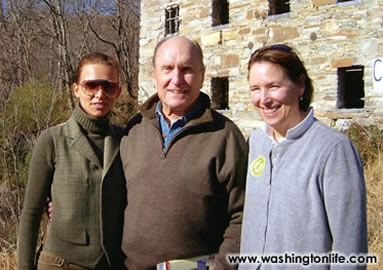 Luciana Duvall, Robert Duvall and Missy Janes