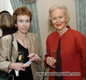 Meryll Chertoff and Evelyn Joyce Rumsfeld and Diane Jones elyn de Bona