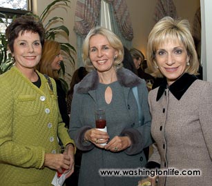 Maureen Orth, Sally Quinn and Andrea Mitchell