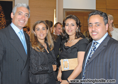 Dr. Fady Sharara, Raola Sharara, Iman Al- Thani and Sheikh Ali bin Jassim Al-Thani